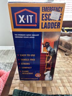 X-IT Emergency Escape Ladder - NEW!