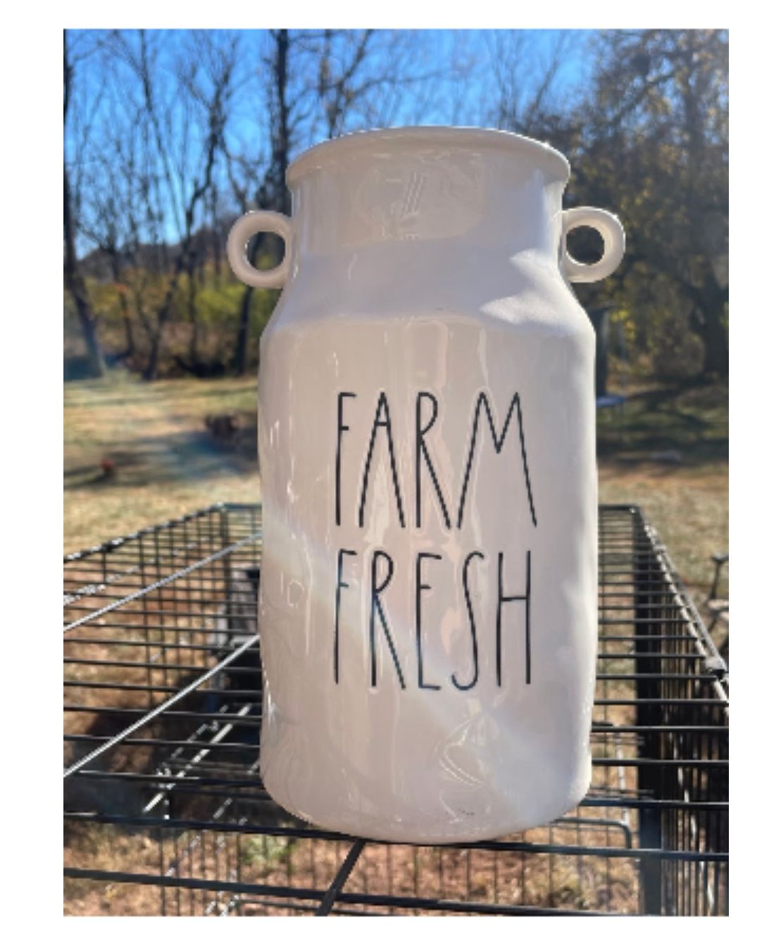 Rae Dunn. FARM FRESH VASE !!