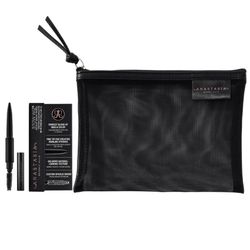 Anastasia Beverly Hills Deluxe Brow Wiz in Dark Brown and Mesh Zipper Pouch