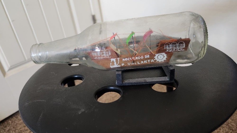Ship In A Bottle Decor