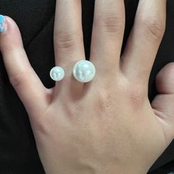 Pearl Cuff Ring