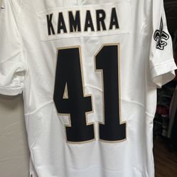 Alvin Kamara #41 Nike Saints Jersey – Men’s L – White (NWT)