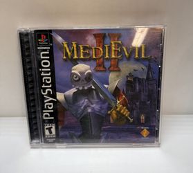 MediEvil II 2 Sony PlayStation 1 PS1 COMPLETE WITH MANUAL
