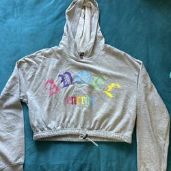 Faded Rose ADBEC Energy Cropped Hoodie 