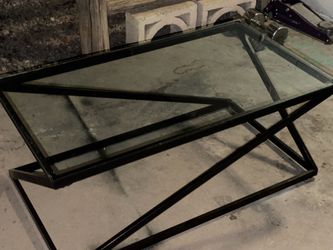 Glass coffe table