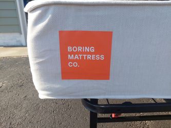 Boring All-Foam Mattress, Twin,  Like New, Perfect Condition