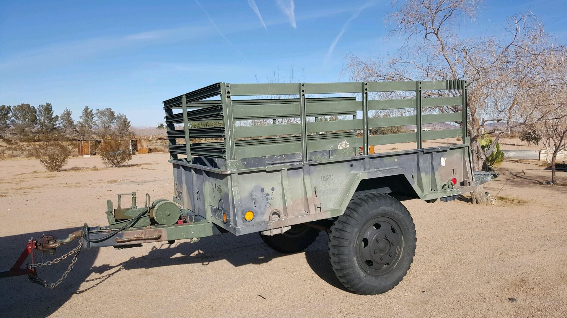 Military trailer M105 A2