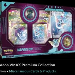Vaporeon VMAX Premium Collection 