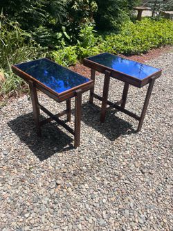 Art Deco Tables.