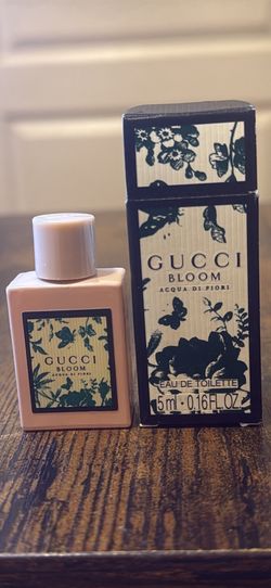 Gucci bloom acqua DI Fiori new 5 ml concentrated eau de toilette parfum dabber