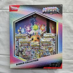 Pokemon TCG Prismatic Evolutions Binder Collection BRAND NEW SEALED SHIPS FAST