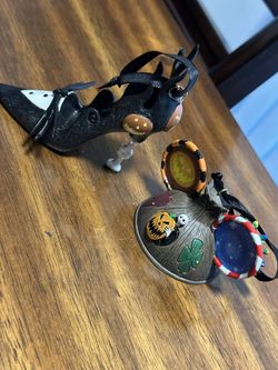 The Nightmare Before Christmas Ornaments Ear Hat & Jack Skellington 