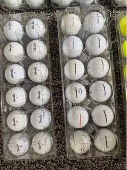 Used golf balls