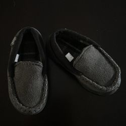 Toddler Moccasin House Shoes With Memory Form
