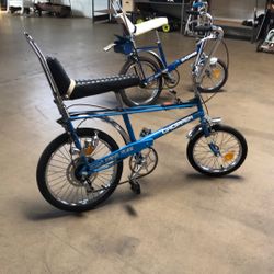 2 Vintage Raleigh Chopper Bicycles 