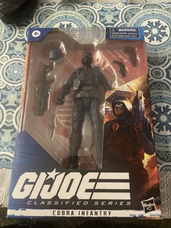 GI JOE CLASSIFIED SERIES 6" #24 COBRA INFANTRY