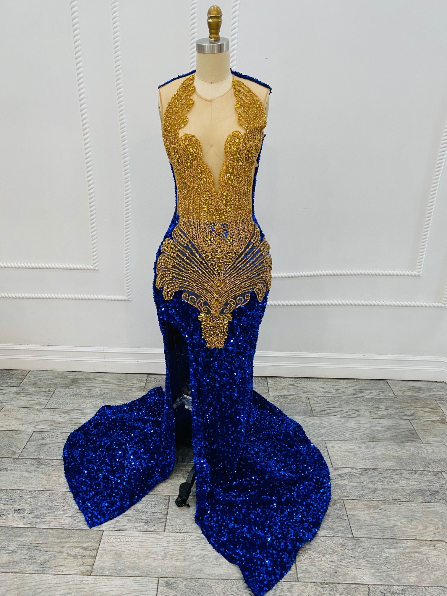 Prom Dress Royal Blue