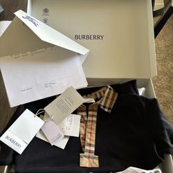 Burberry boys polo shirt 6Y