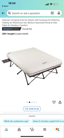 Coleman Queen Airbed Cot