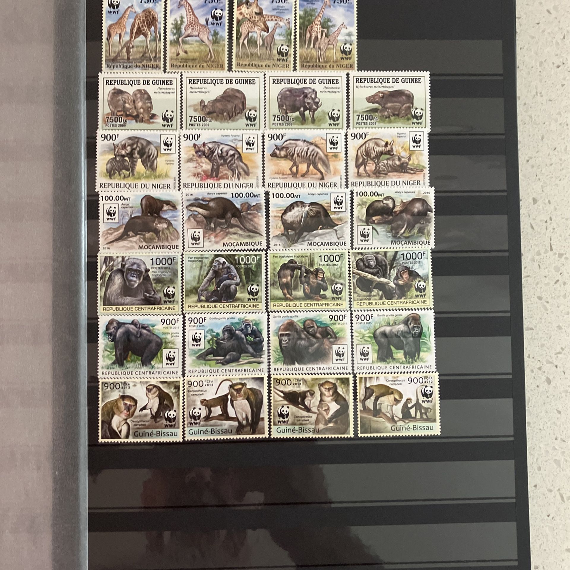 Africa Mint Postage Stamps.Animals Stamp Collection,Worldwide Mint Stamps