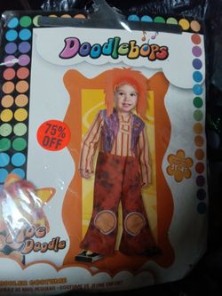 Doodlebops Halloween costume 3-4 toddler