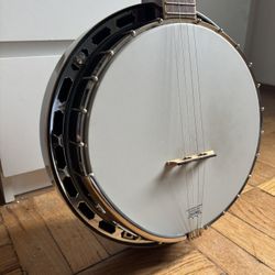 Rover Resonator 5 string Banjo + Case