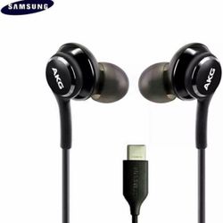 Samsung Galaxy Type-C AKG Headphones Wired Earbuds - USB C - Headset - Earbuds - Earphones For Devices Phones Androids IPhone 15 16 