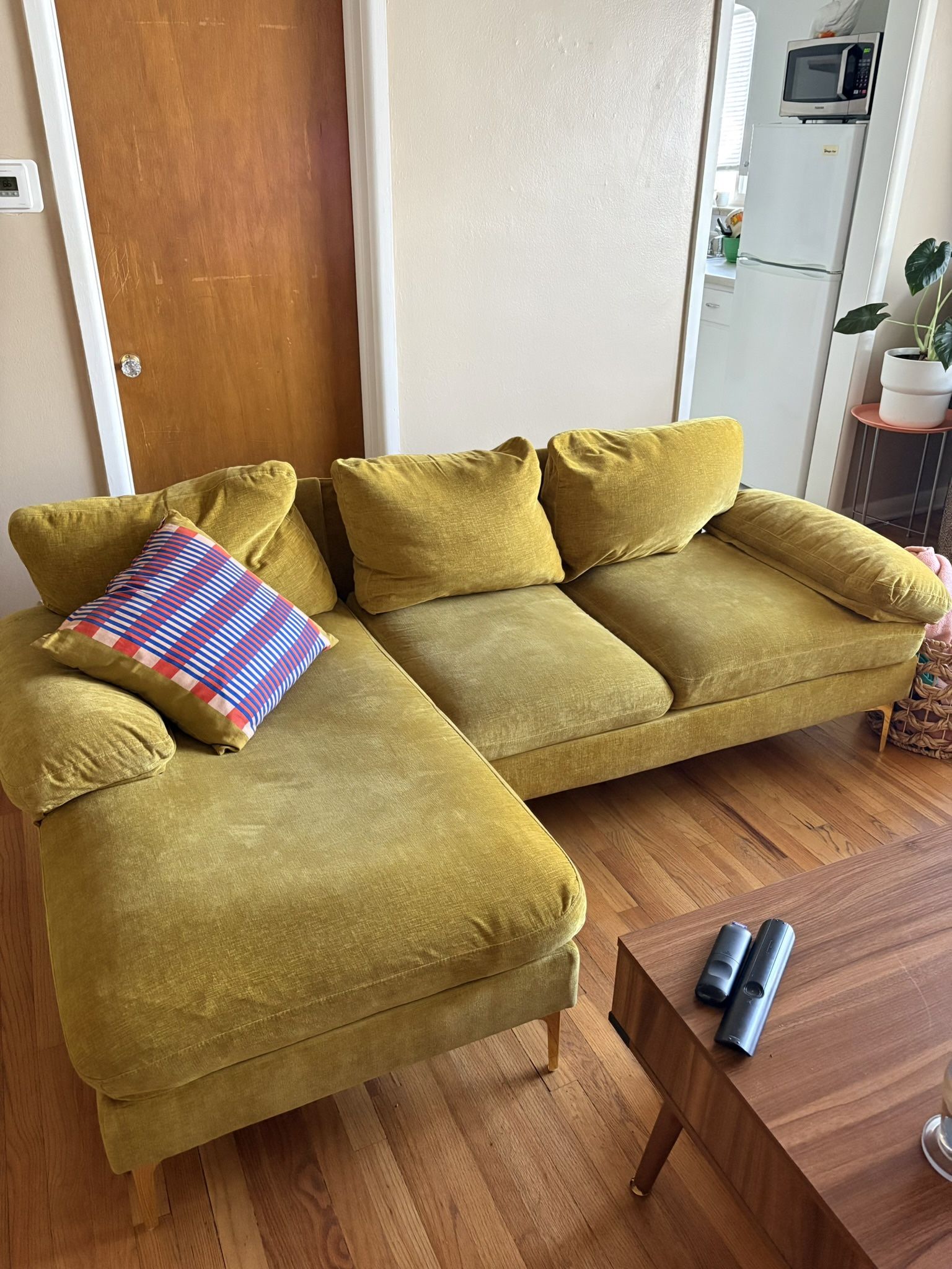 Green L-Shape Sectional