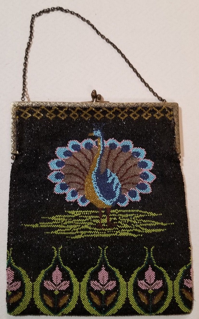 Antique Beaded Purse 
