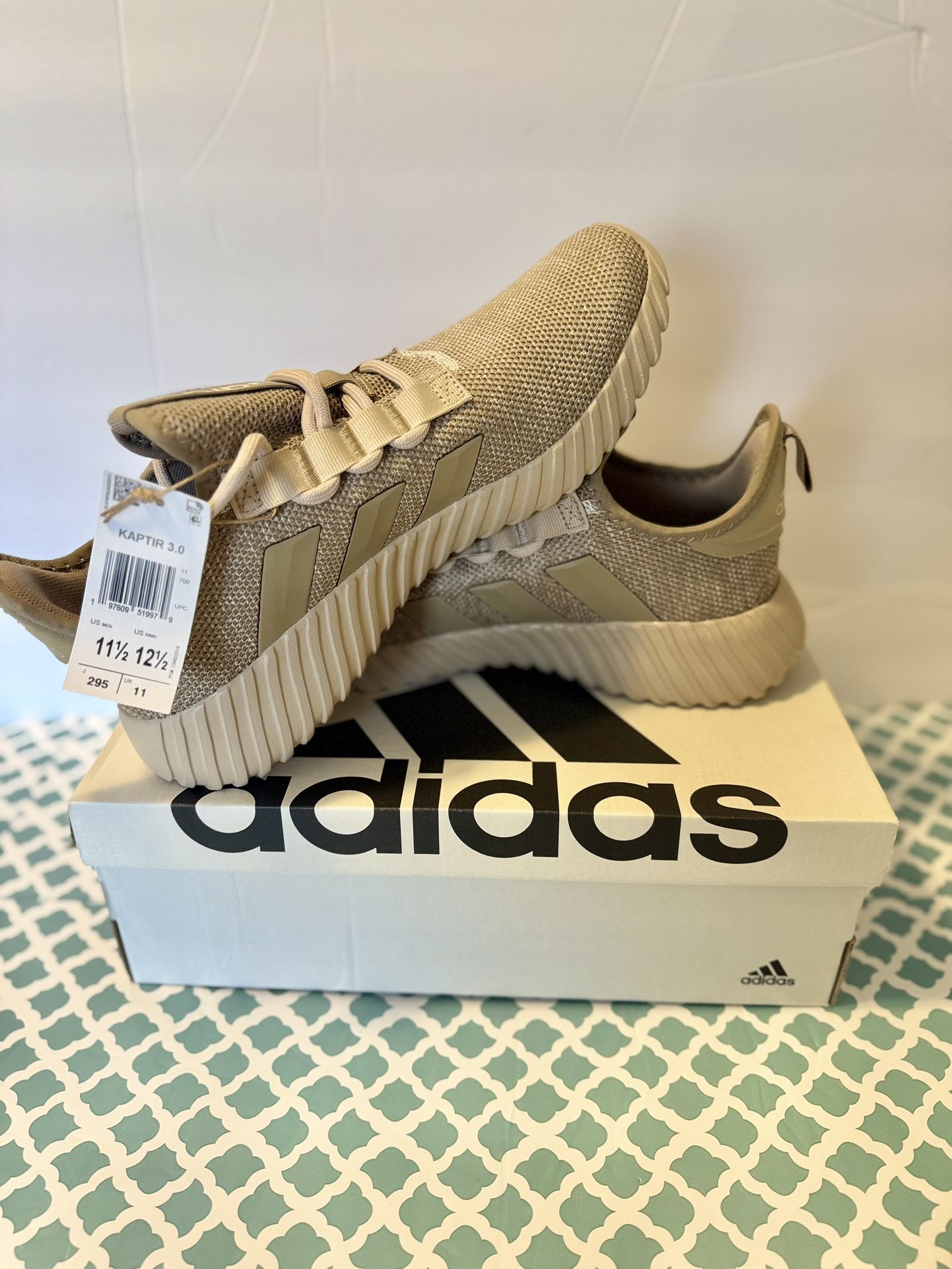 Adidas Kaptir 3.0 Sneakers – Size 11.5 Men / 12.5 Women