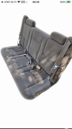 2004 Rear seat Chevy suburban
