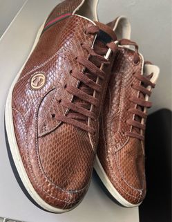 Gucci Brown Python Sneakers Gucci Size 12