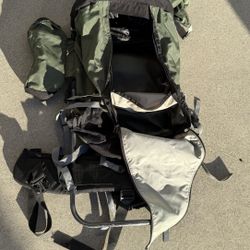 Outer-Frame Camping Backpack