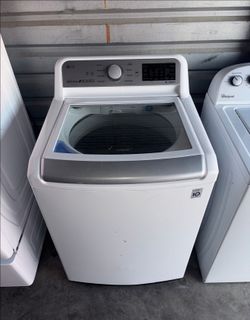White LG Washer