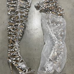 Thigh high Waist connector Boots