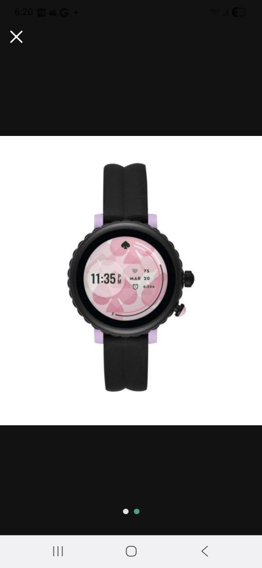 kate spade scallop smartwatch model dw9k1