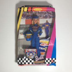 1998 Barbie NASCAR 50th Anniversary New In Box