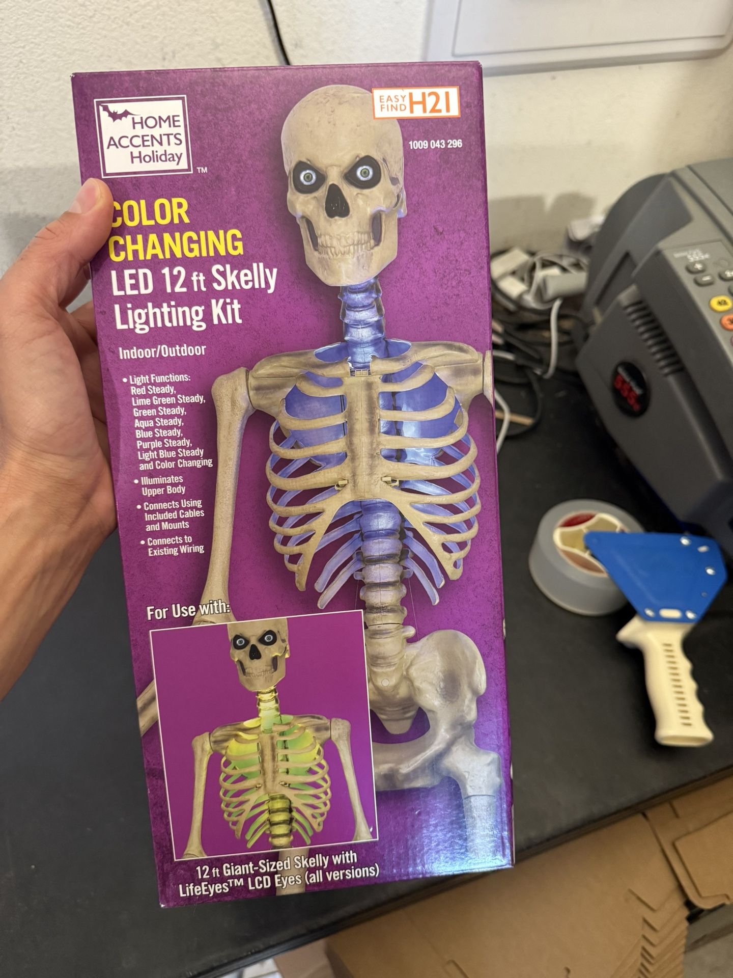 Led 12ft Skeleton Lighting kit