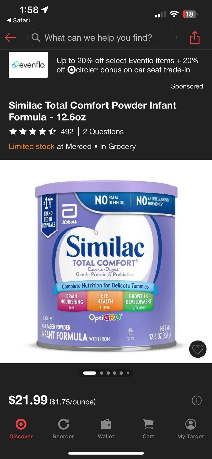 Similac Total Comfort