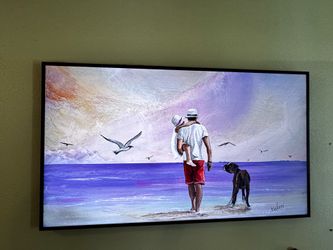 55in “the frame” samsung tv