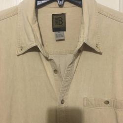 BRUNO MENS BUTTONS DOWN SHIRT SIZE XL
