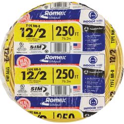 12-2 Romex electrical wire rolls $100 each