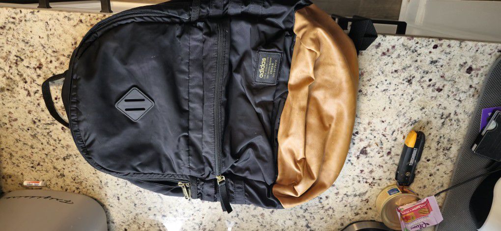 Adidas Black And Gold Limited Edition  Backpack 