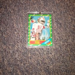 Jerry Rice Rookie Card 