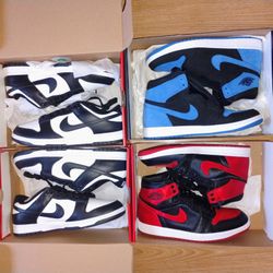 Everything New Never Used Jordans And Dunks