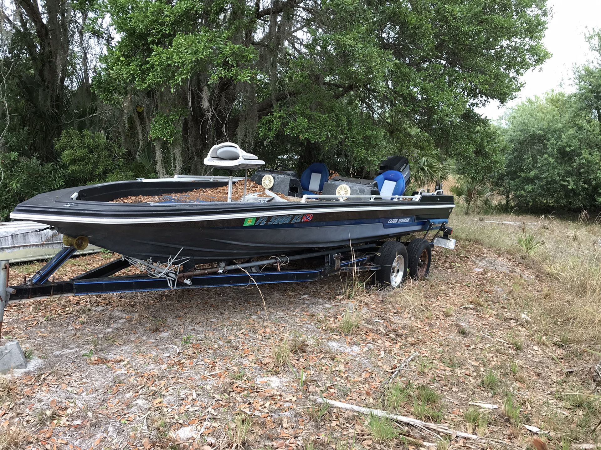 Cajun Bass Boat with 175 Mercury Black Max in Venice, FL for Sale in ...