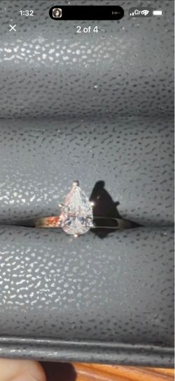 Diamond Engagement Ring Sz 5
