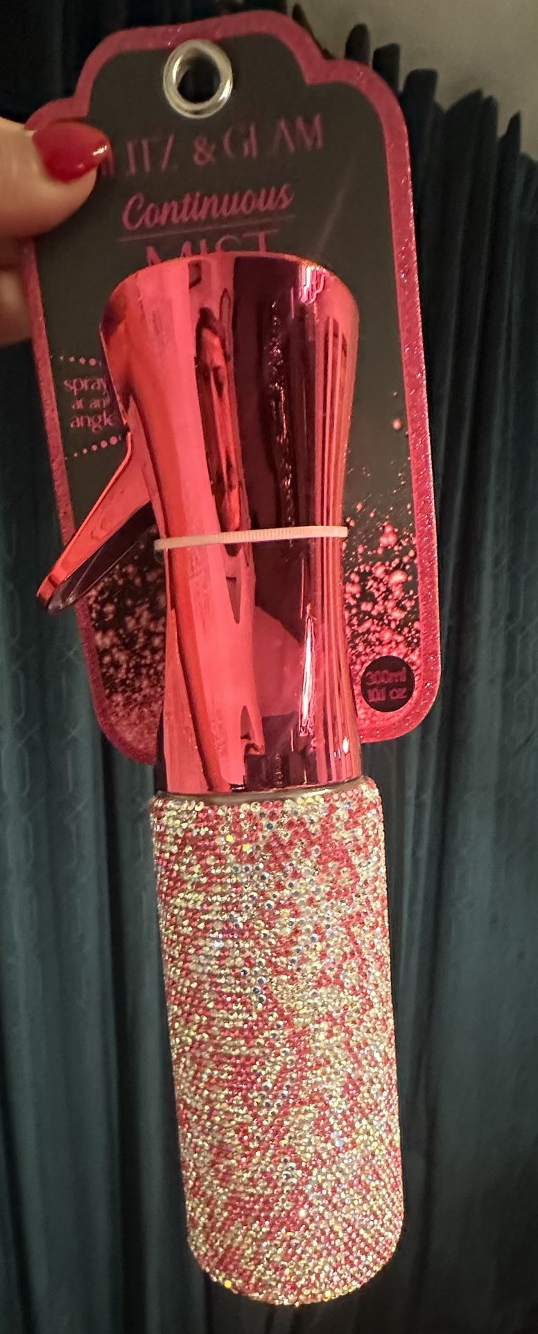 Pink Glitz & Glam Spray Mist Bottle * Firm Read Description *