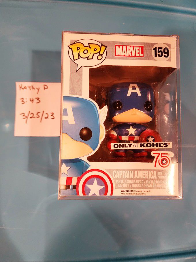 Funko Pop! Marvel Captain America #159