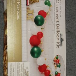 Balloon Ornament Kit - Assorted Colors, 5", 9" & 12" (Pack of 46)
